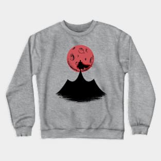 Vampire in red Crewneck Sweatshirt